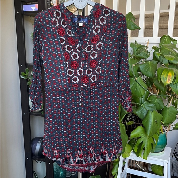 Francesca 🌿 Boho Tunic Dress - Picture 1 of 3